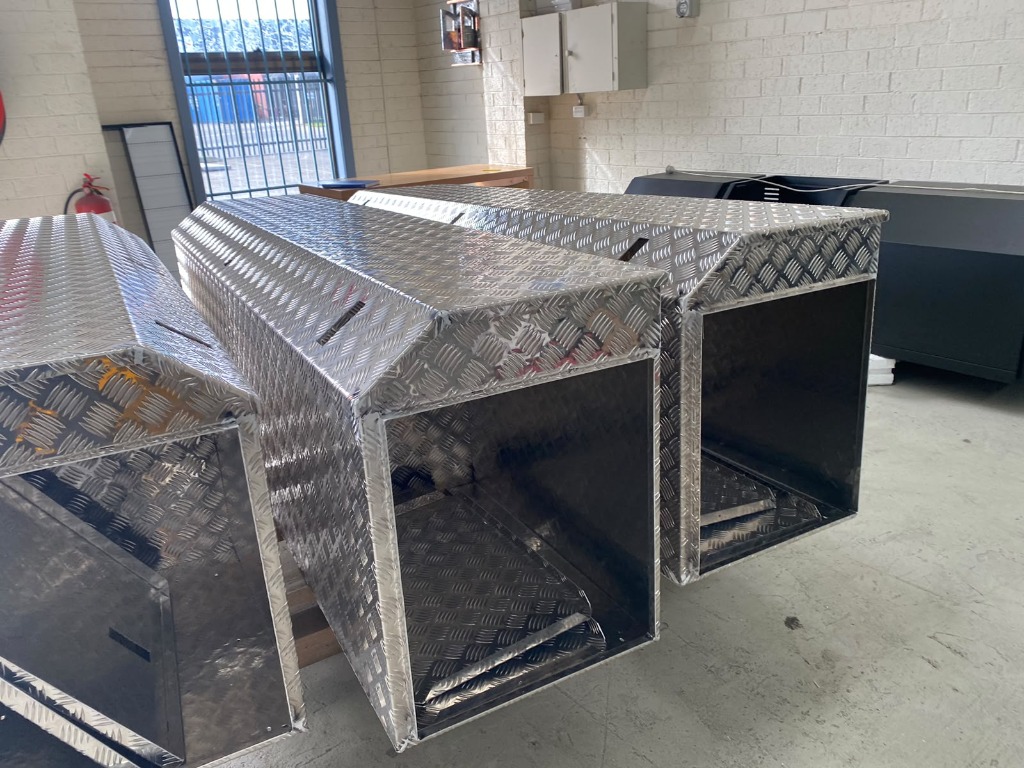 Before Finish - Raw Fabricated Aluminium Substrate
